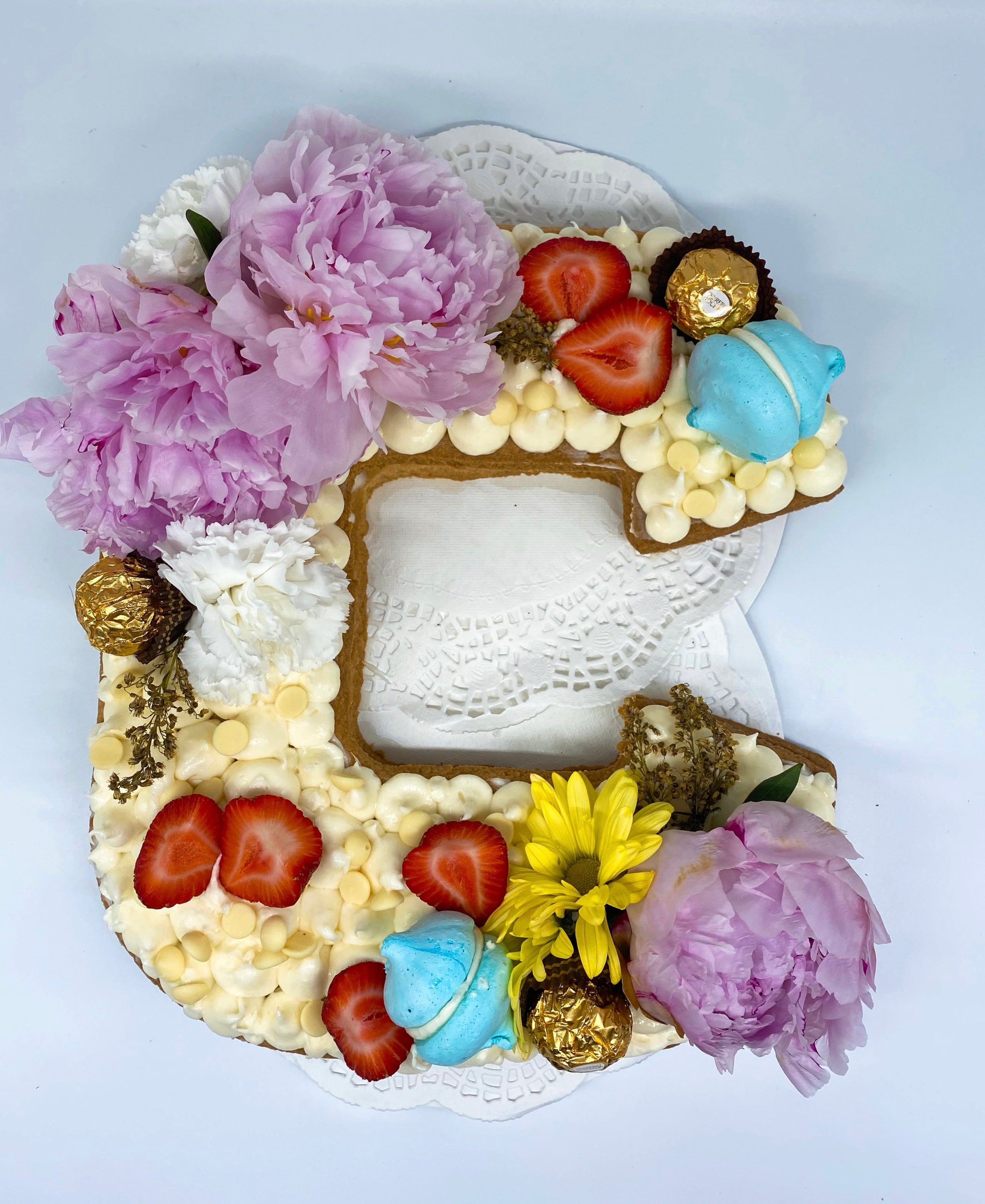Letter cake #N🌷🌸❤ - Cake by narimane